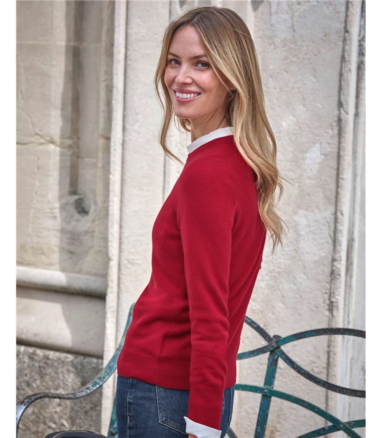 Cashmere Crew Neck Sweater