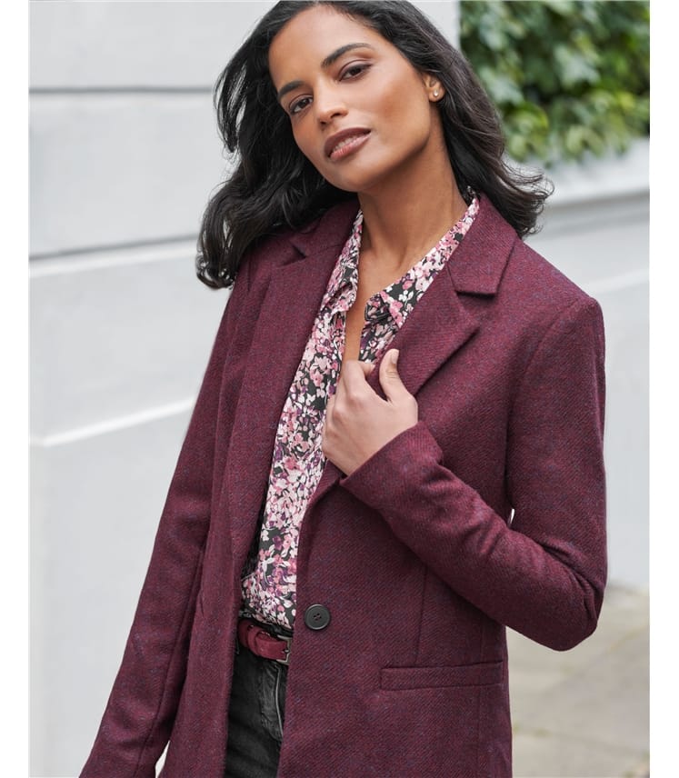 Tailored Wool Blazer