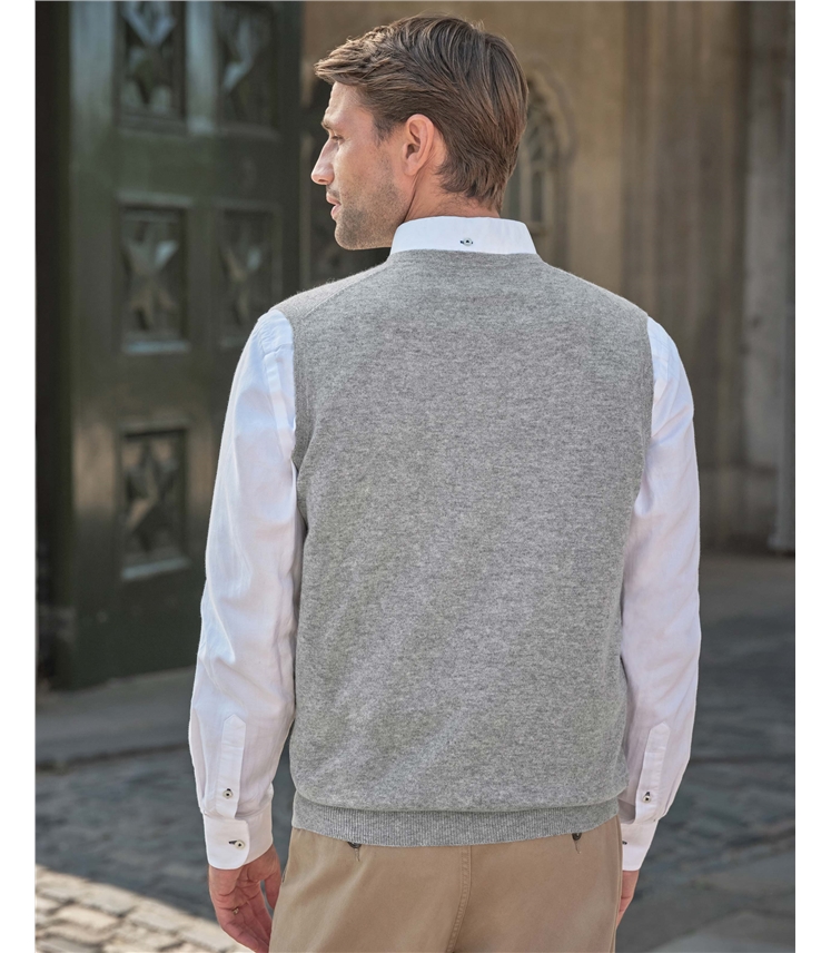 Mens Cashmere Slipover