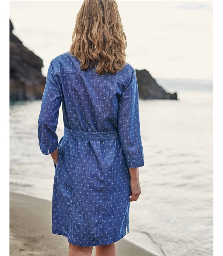 robe chemise chambray