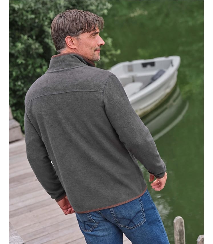 Organic Cotton Full Zip Fleece