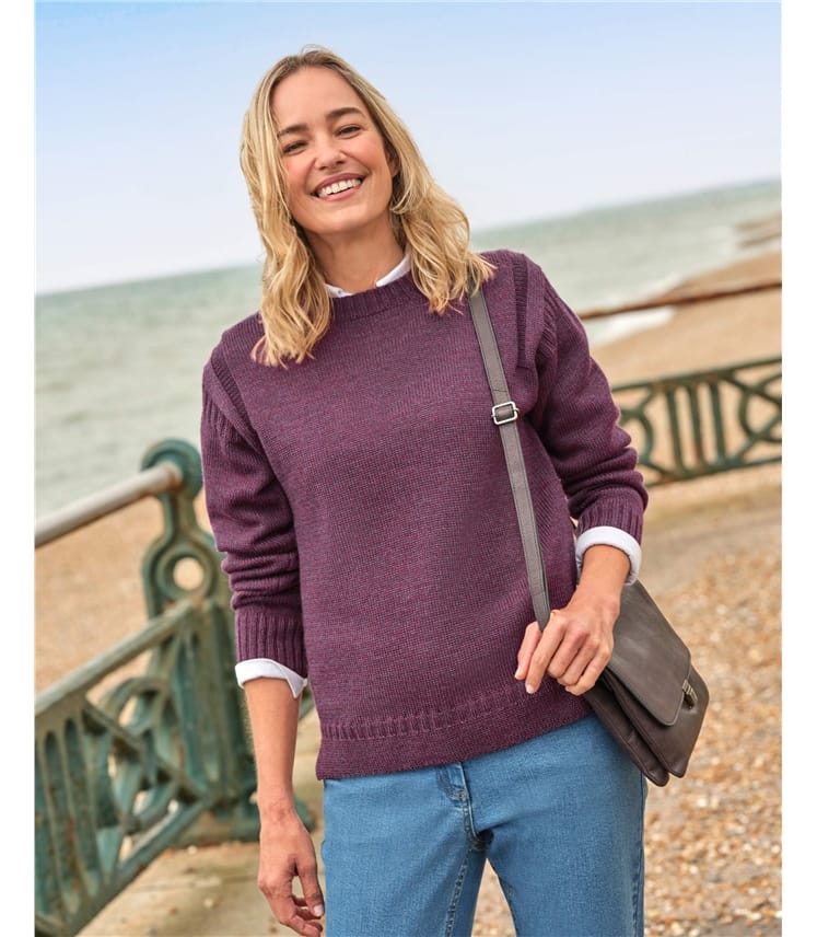 100% Pure Wool Guernsey Jumper