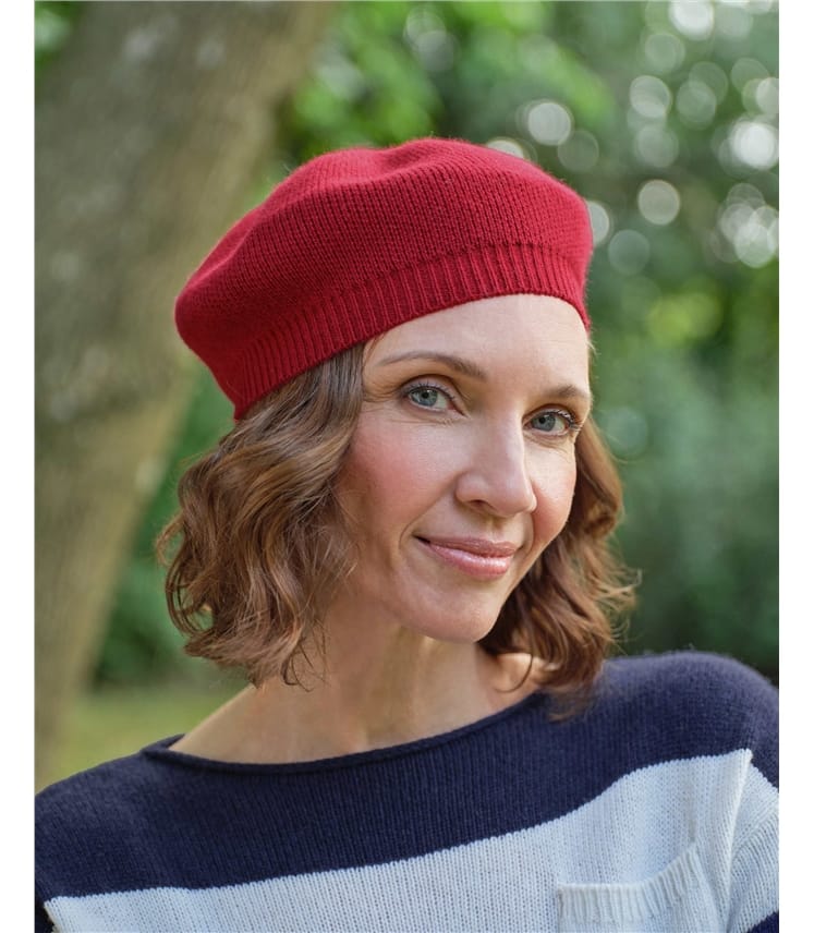 Cashmere Merino Beret