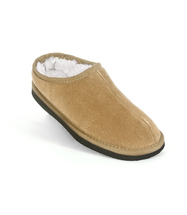 Mens Sheepskin Mule Slippers