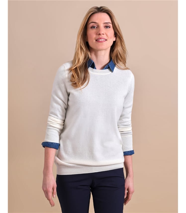 Cashmere Crew Neck Sweater