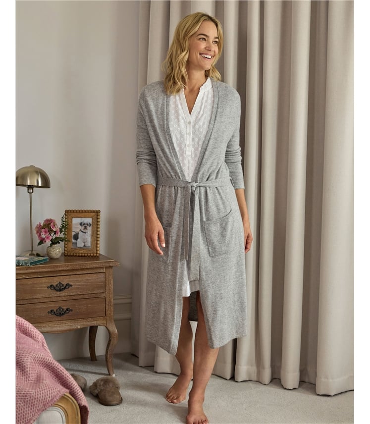 Cashmere & Merino Luxe Dressing Gown
