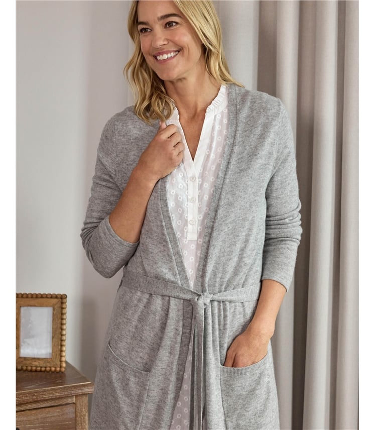 Cashmere & Merino Luxe Dressing Gown