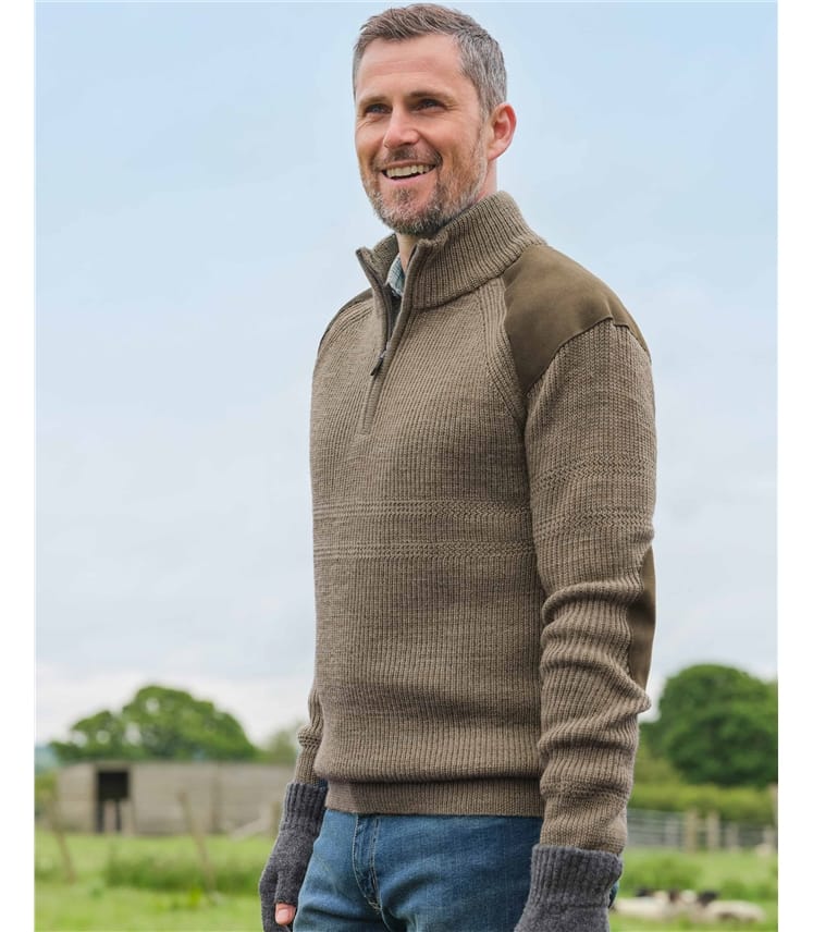 100% Pure Wool Hill Walker Jumper