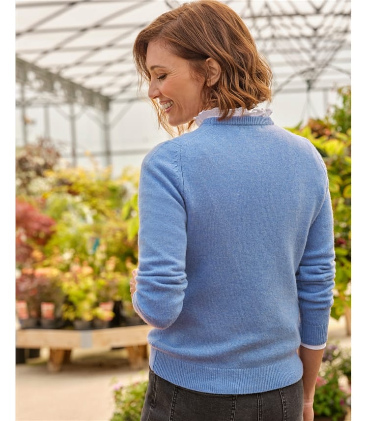 Womens Lambswool Crew