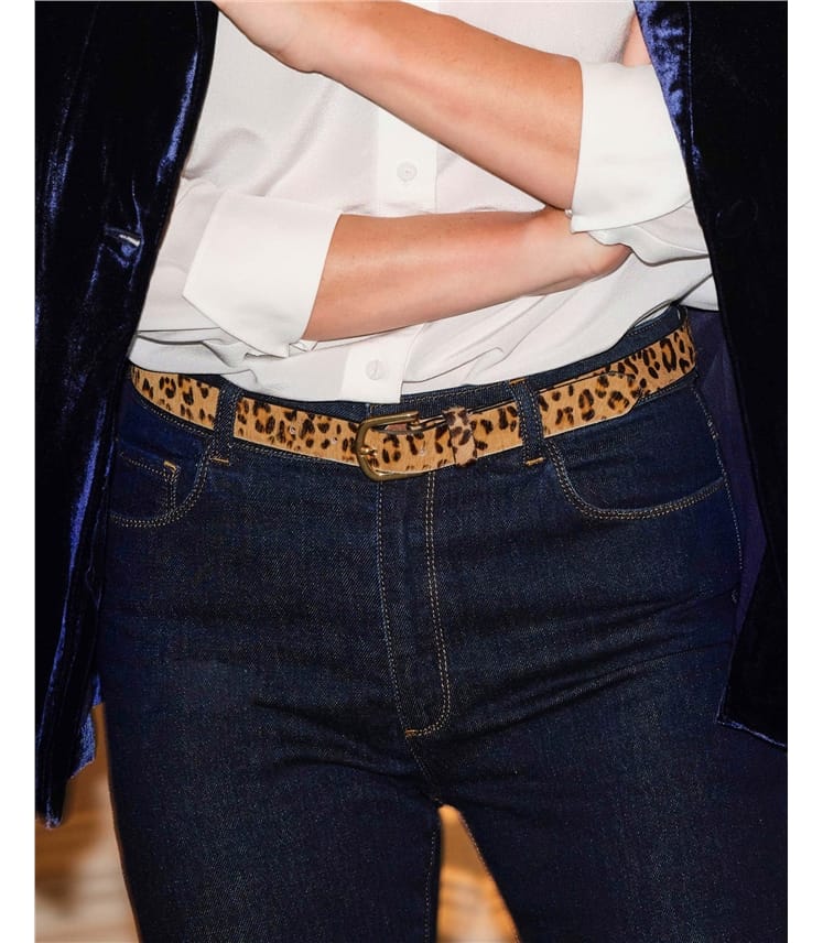 Wide Leather Belt