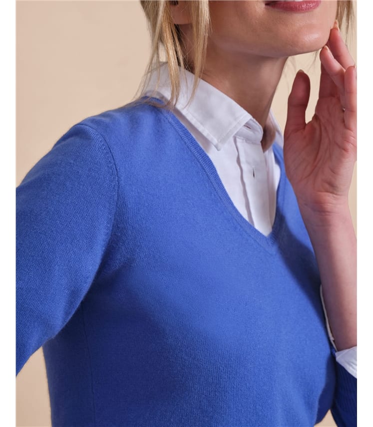 Cashmere V Neck Sweater