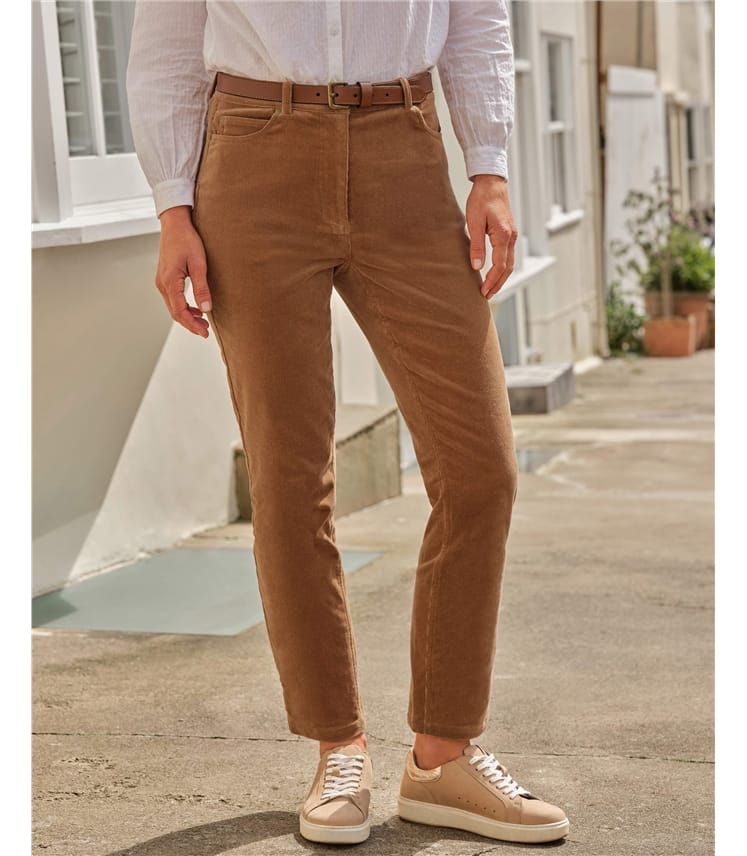 Cordhose aus Bio-Baumwolle für Damen