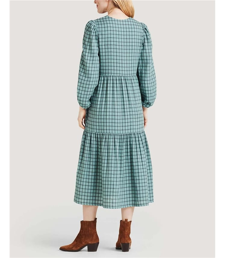 Galla - Wickelkleid aus Bio-Baumwolle