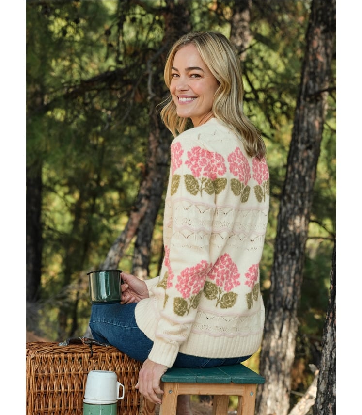 Hydrangea Pattern Jumper