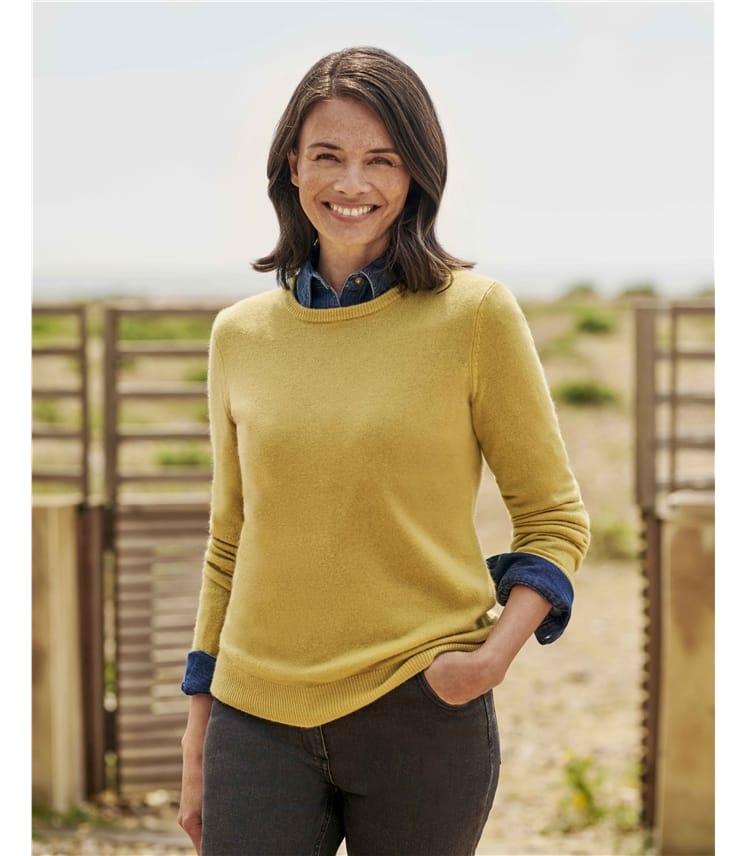 mustard jumper womens