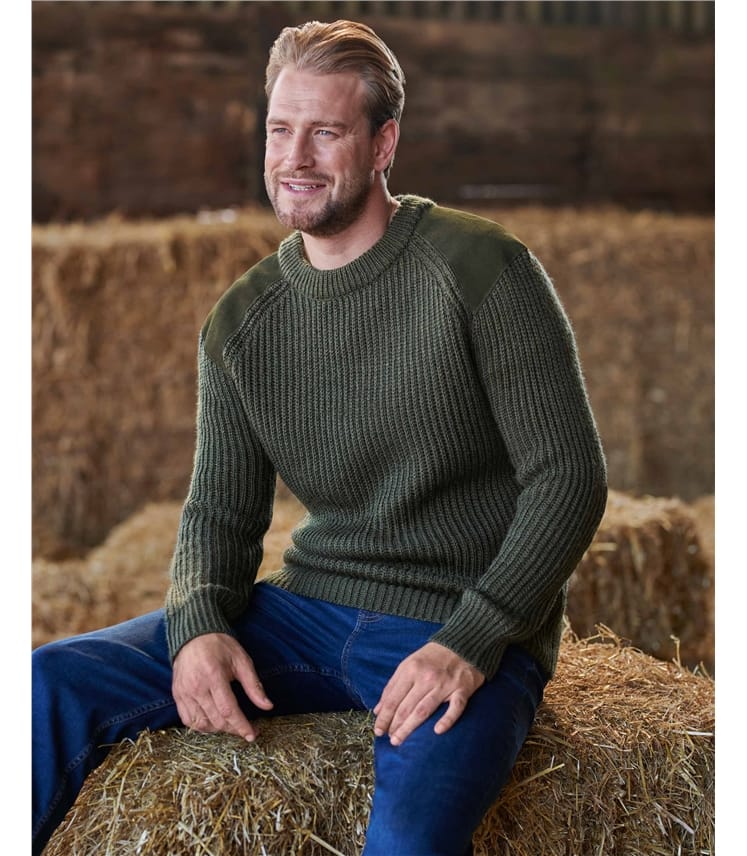 Countryman-Pullover aus reiner Wolle für Herren