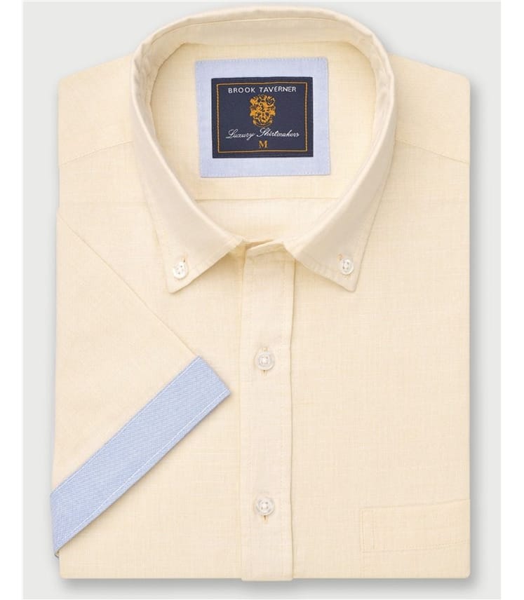 Cotton Slub Short Sleeve Shirt