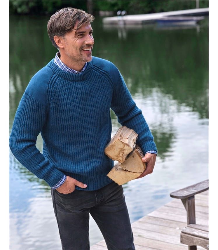 Countryman-Pullover aus reiner Wolle für Herren