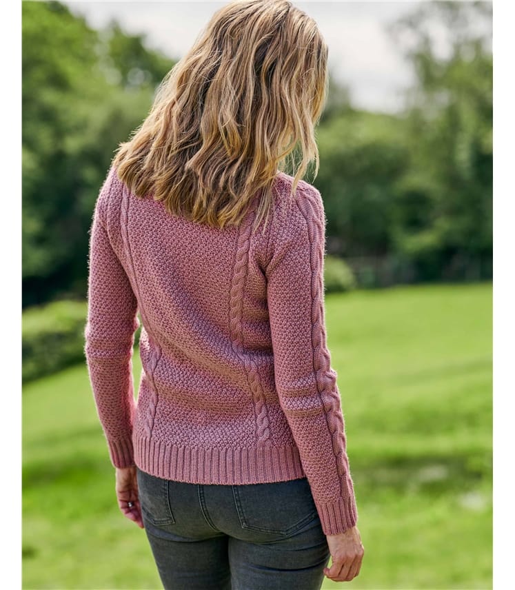 Forestal Strickjacke Violett M Rabatt 74 % DAMEN Pullovers & Sweatshirts Strickjacke Mit Reißverschluss 
