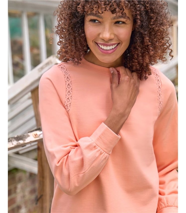 Lace Insert Jumper