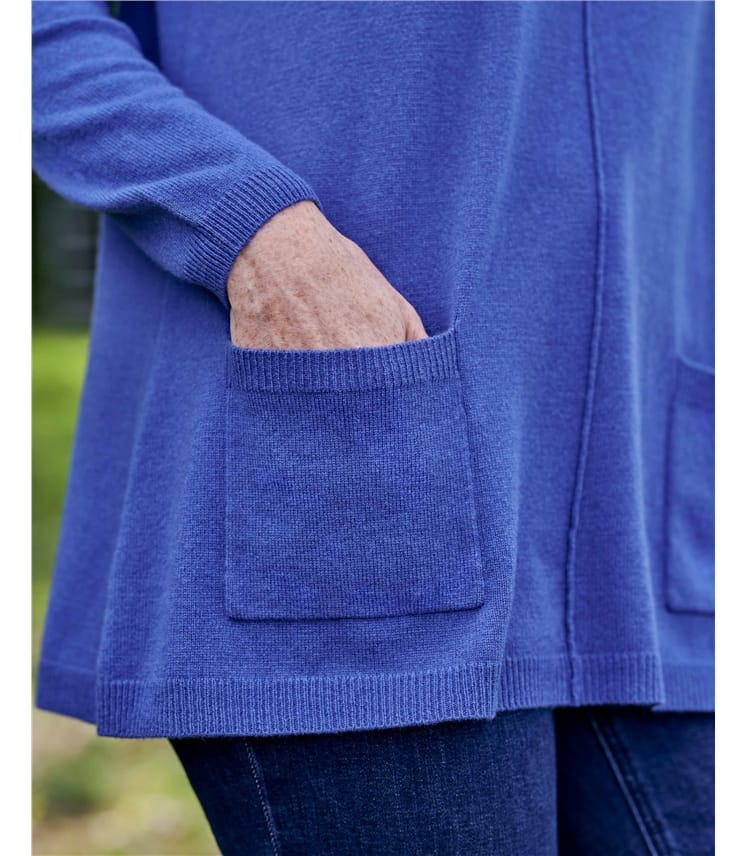 Cashmere & Merino Pocket Tunic