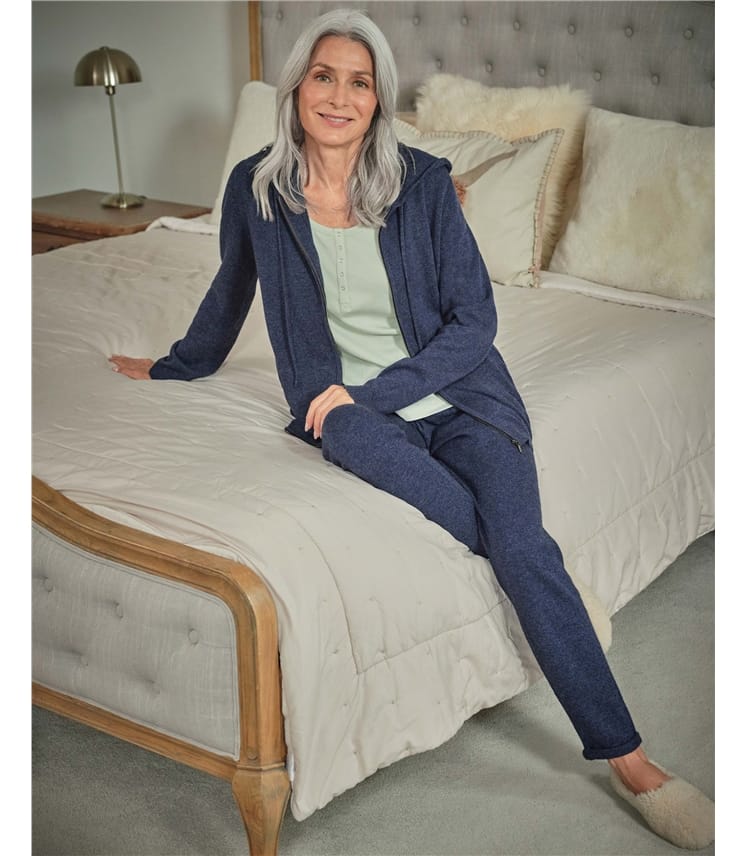 Pantalon Détente luxueux - Femme - Cachemire & Mérinos