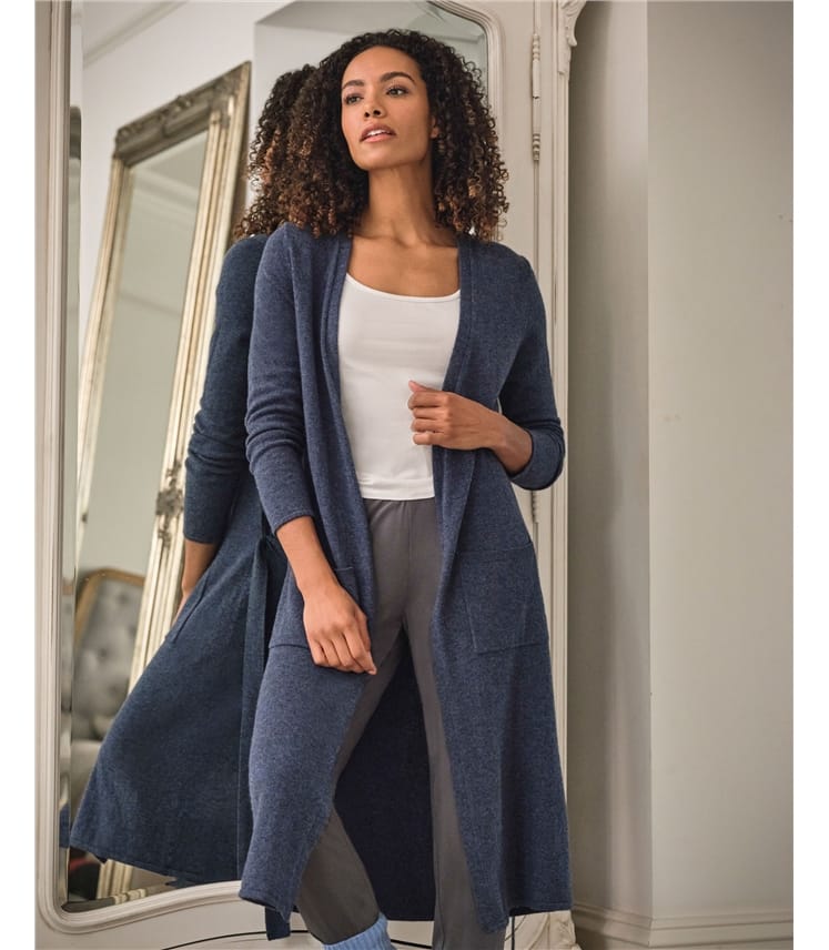 Cashmere & Merino Luxe Dressing Gown