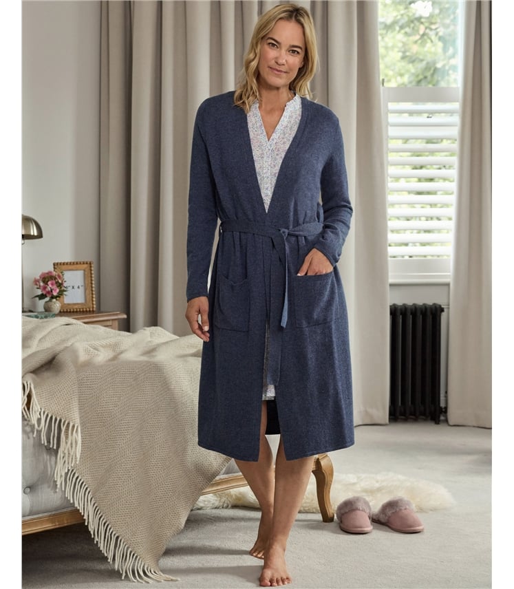 Cashmere & Merino Luxe Dressing Gown