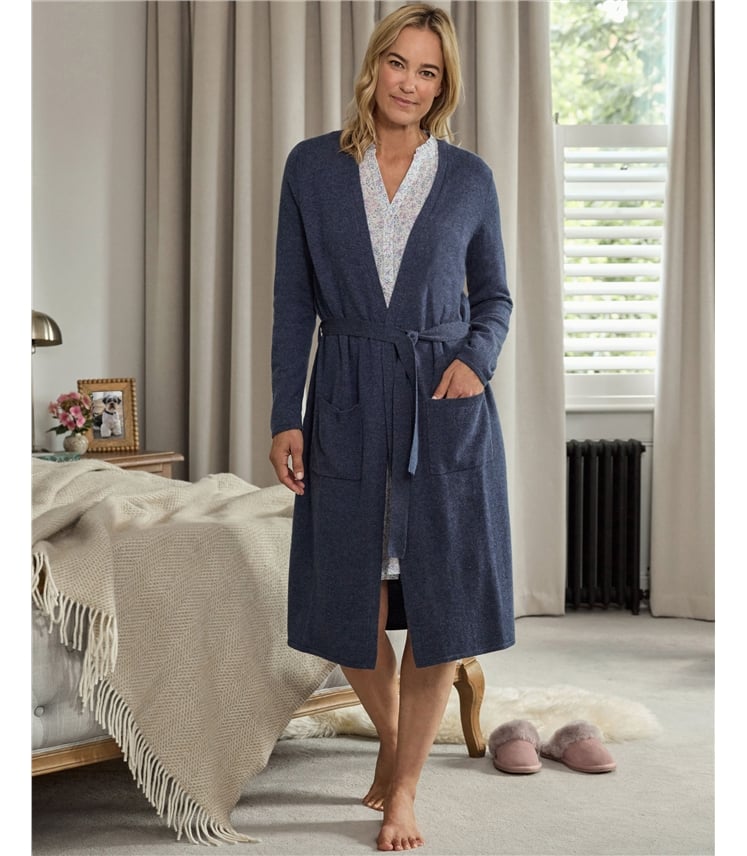 Cashmere & Merino Luxe Dressing Gown