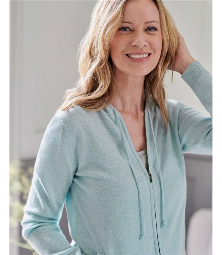 Cashmere And Merino Luxe Lounge Hoodie