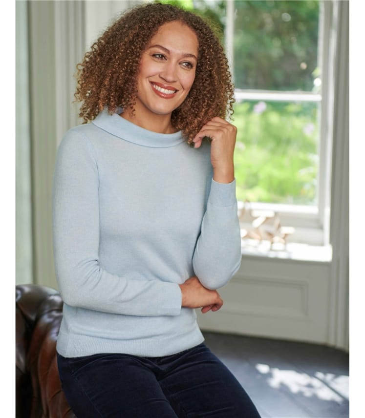 Woolovers jackie roll neck Clearance