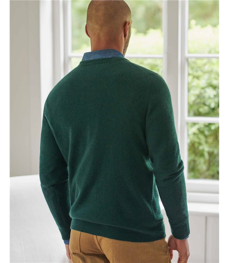 Pure Cashmere V Neck Sweater