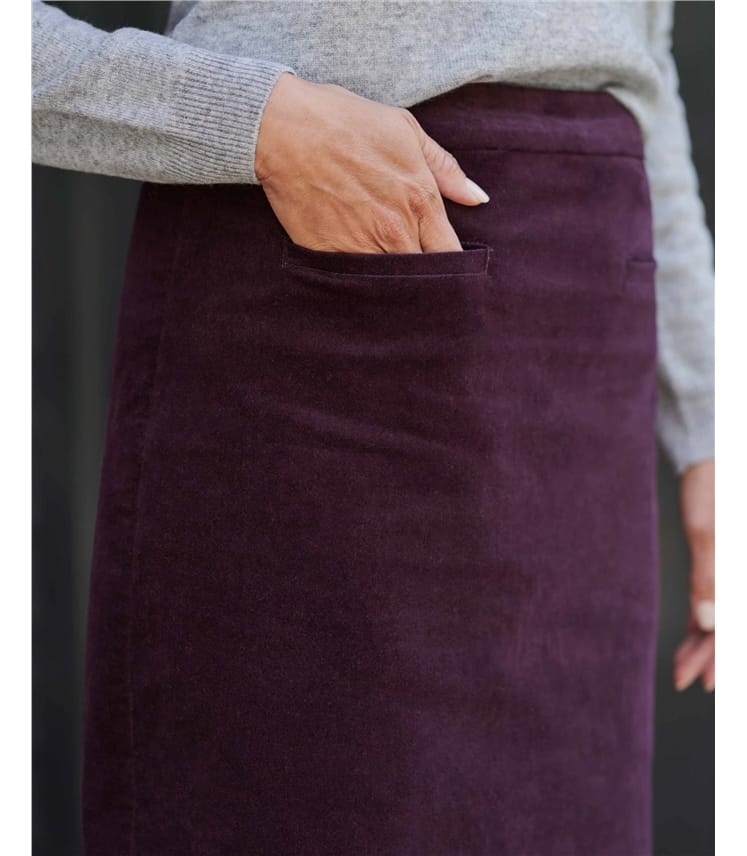 Cut Cord Skirt