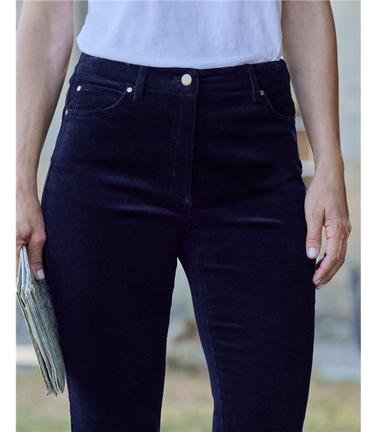 Cordhose aus Bio-Baumwolle für Damen