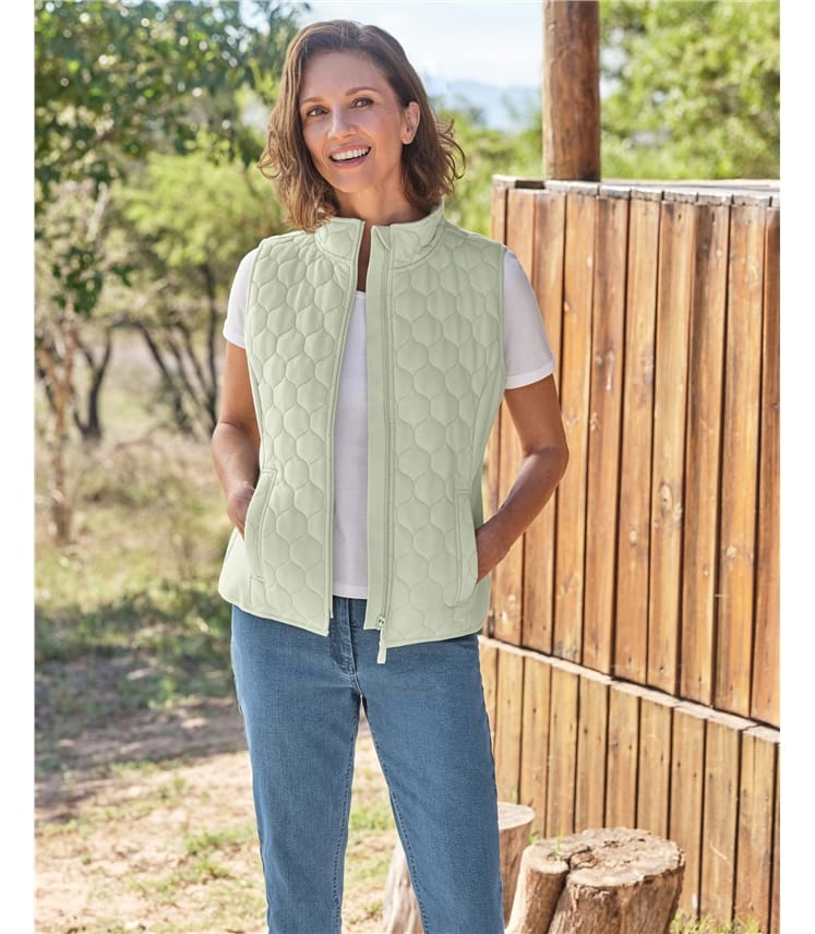 Windermere Organic Cotton Quilted Vest