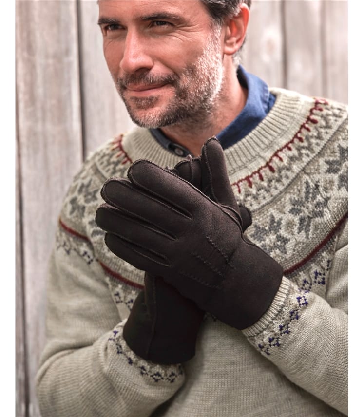 Mens Sheepskin Gloves