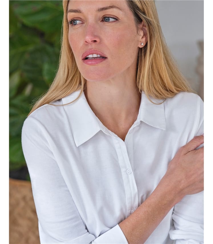 Pure Organic Cotton Jersey Shirt