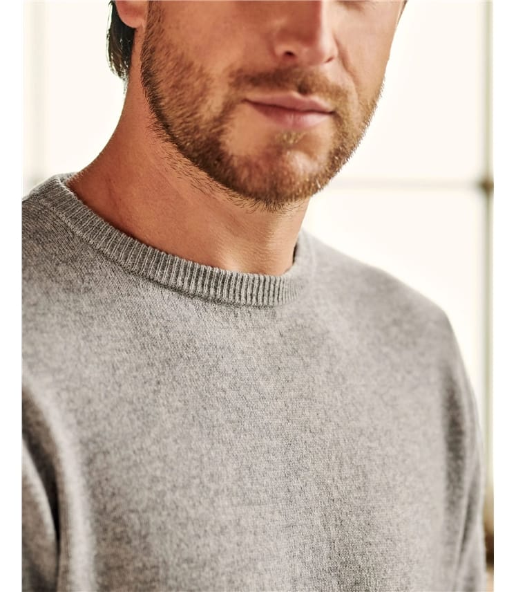 Cashmere Merino Crew Neck Jumper