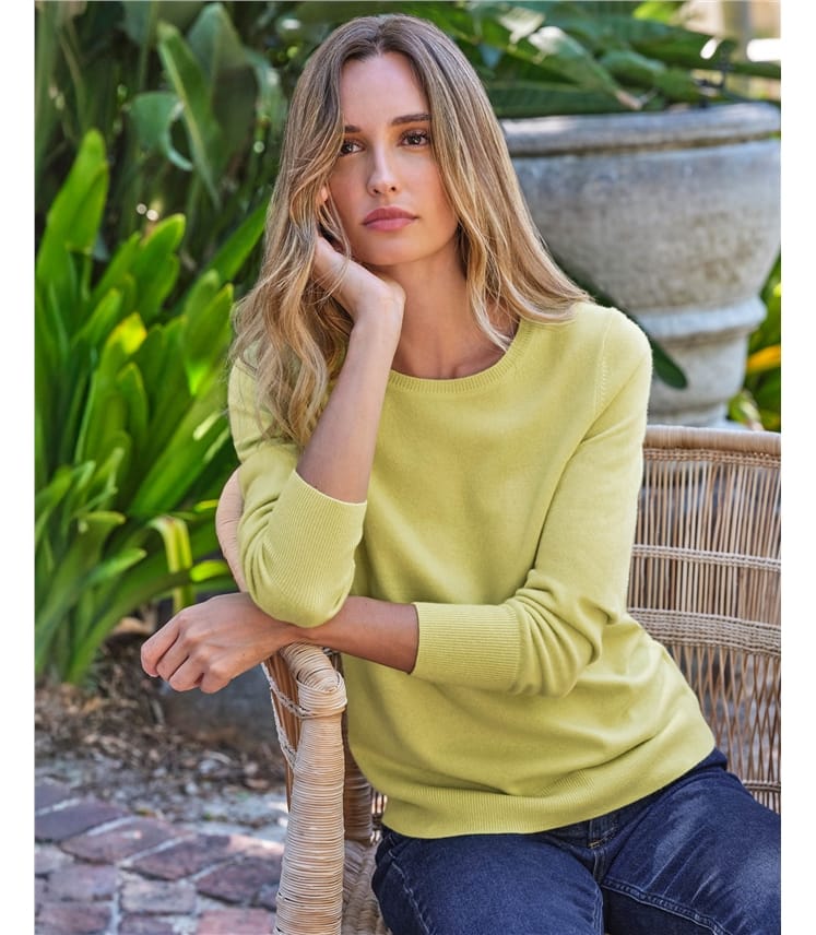 Cashmere Crew Neck Sweater