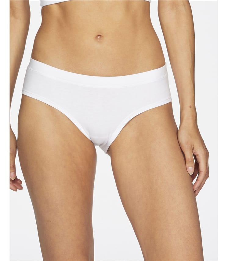 Culotte de bikini en coton biologique