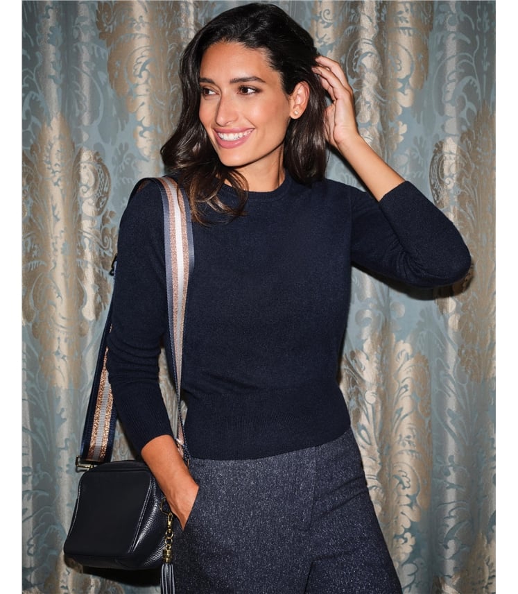 Cashmere Cropped Sweater