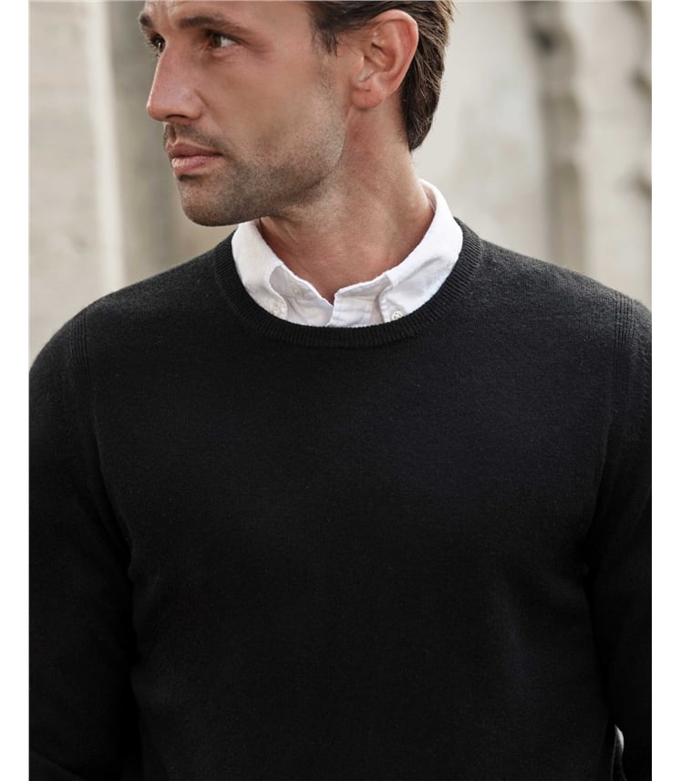 Mens Cashmere Crew Sweater