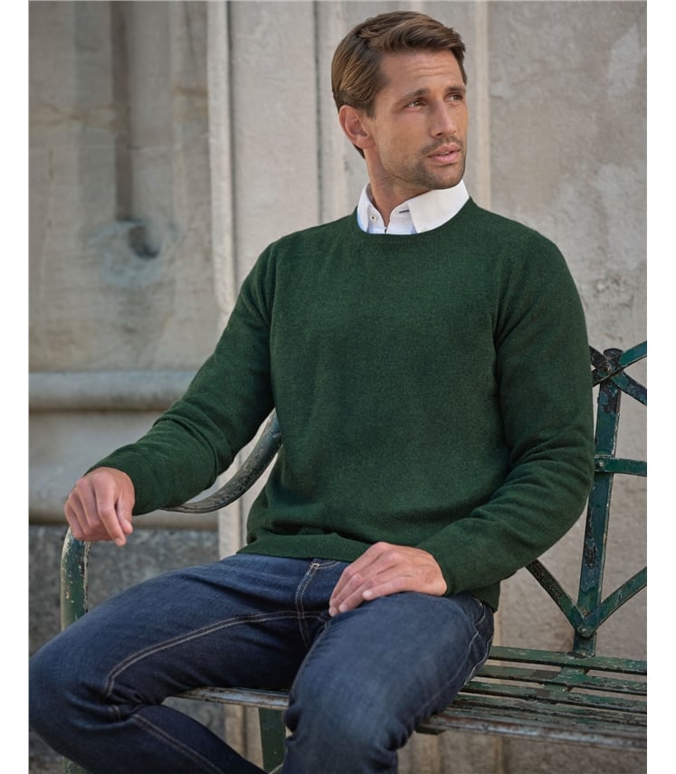 Mens Cashmere Crew Sweater