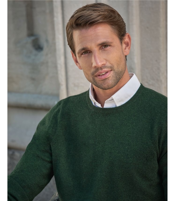 Mens Cashmere Crew Sweater
