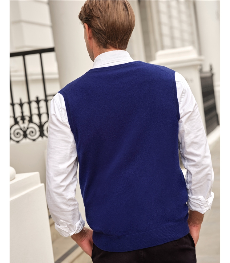 Mens Cashmere Slipover