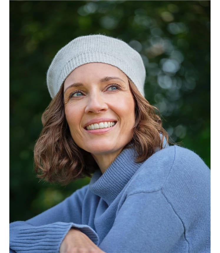 Cashmere Merino Beret