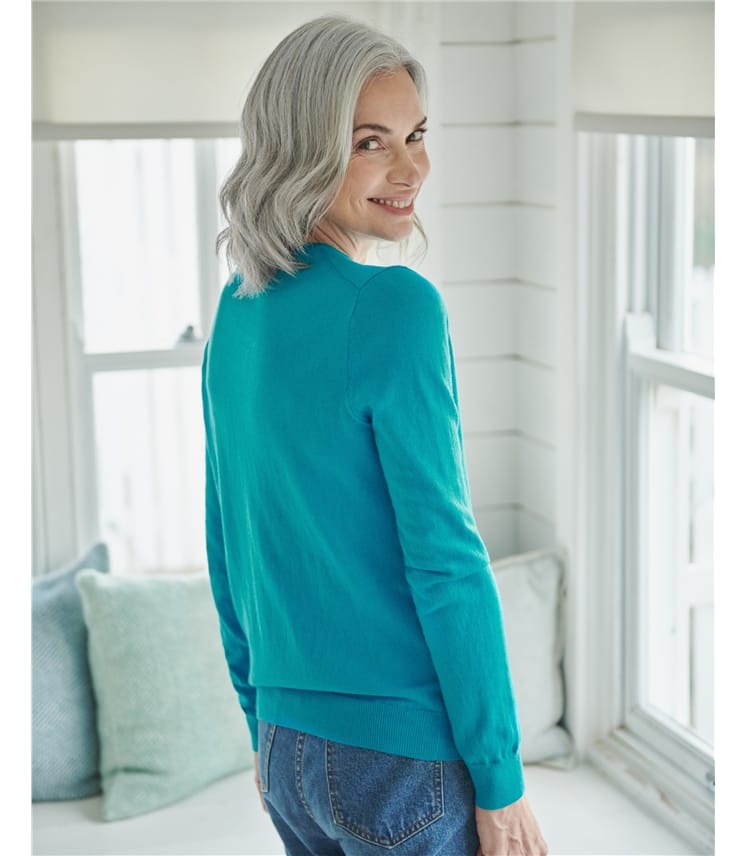 turquoise jumper womens uk