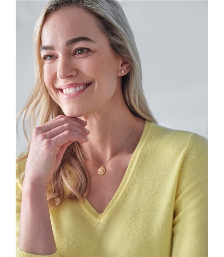 Cashmere V Neck Sweater