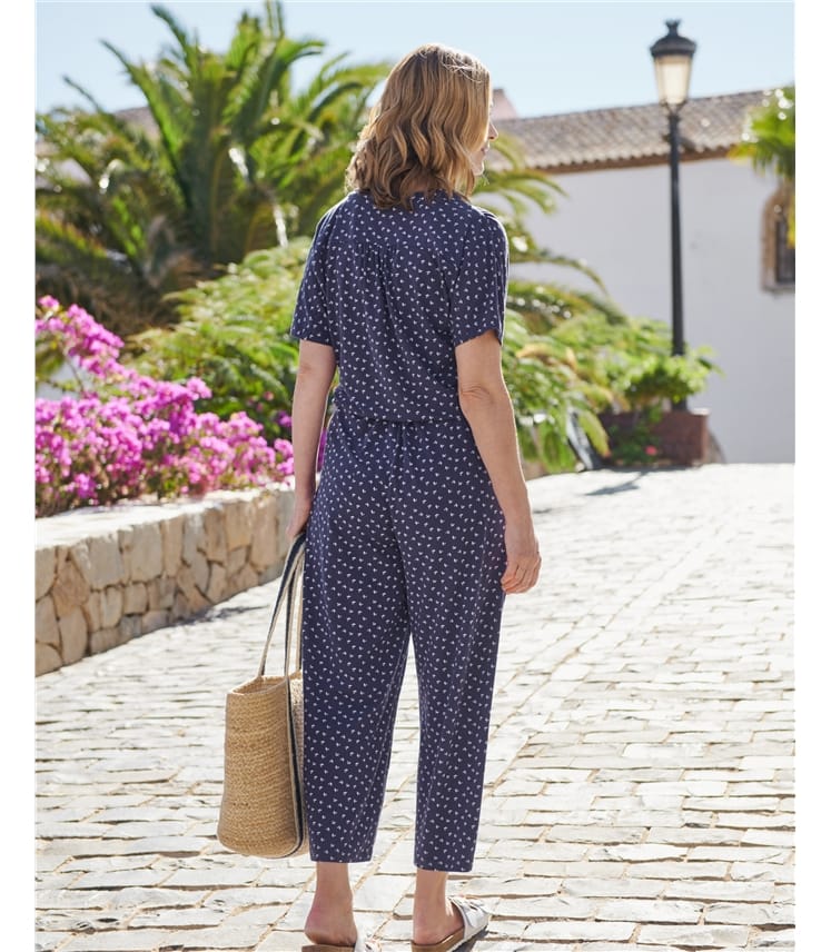 Jumpsuit mit Knöpfen für Damen