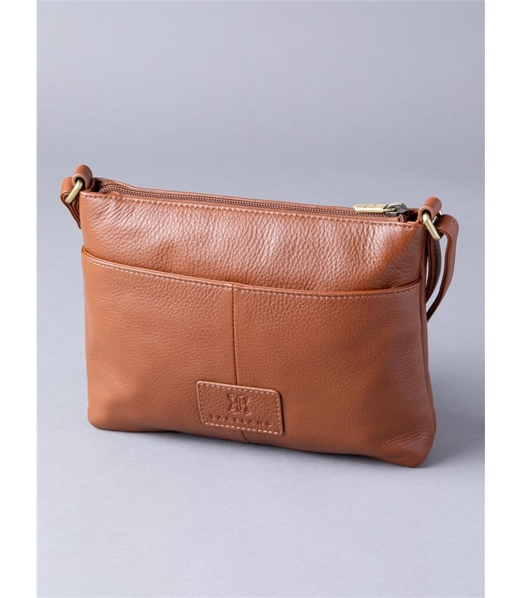 The Lakes Book Leather Cross Body Bag